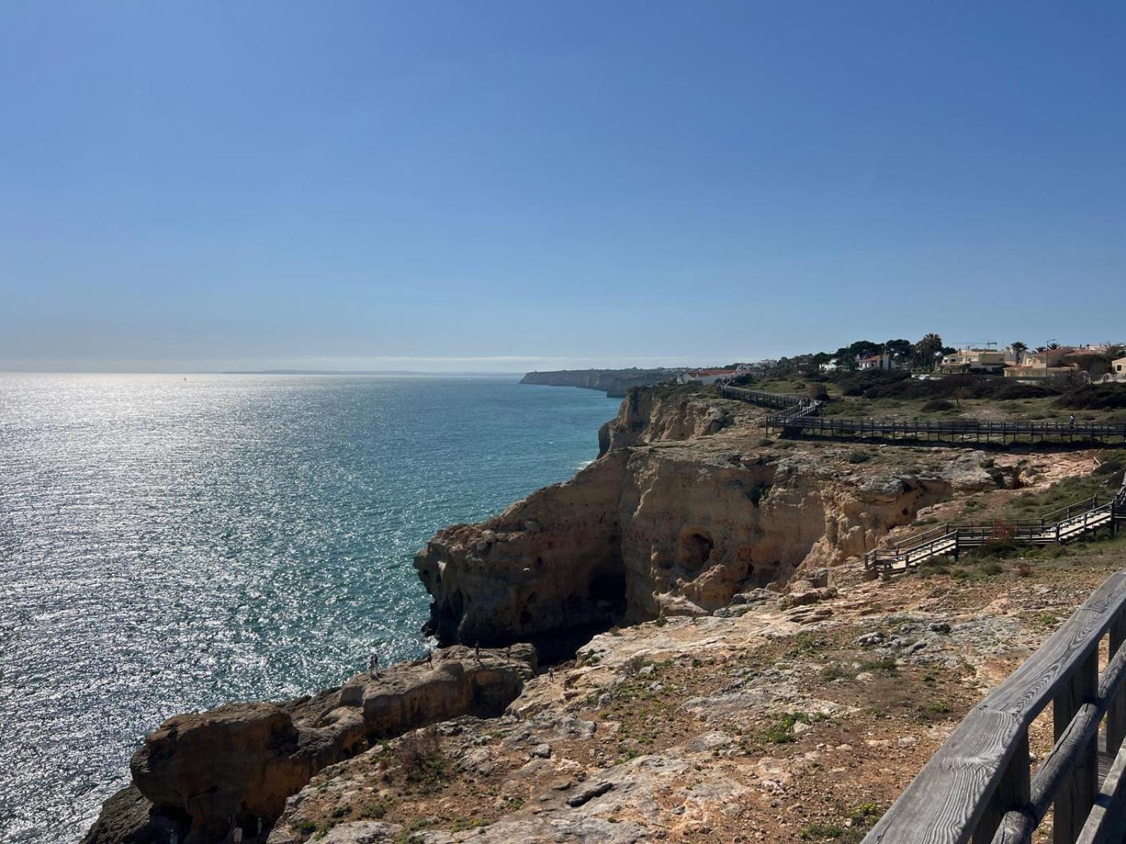 Casa Farol In Carvoeiro Centre Lägenhet Exteriör bild